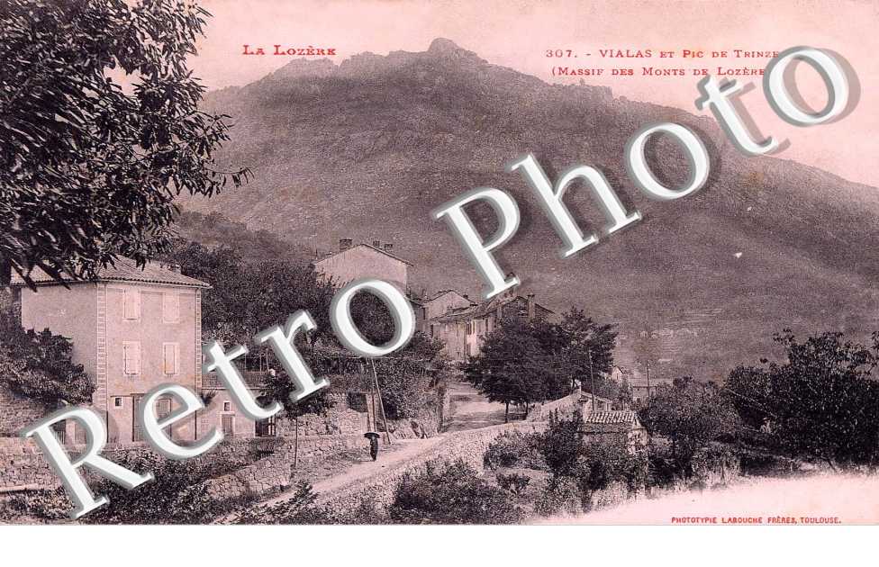 VIALAS ET PIC DE Trinze (massif des Monts de Lozere)