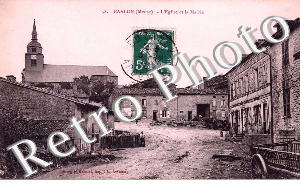 l'eglise et la mairie