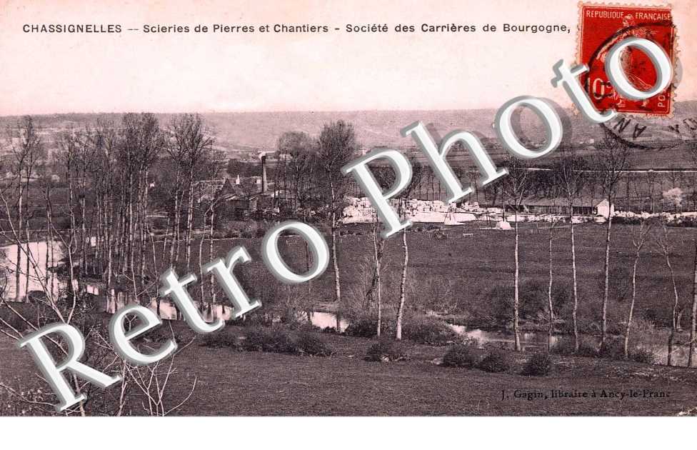Scierie de Pierres et Chantiers - Société des Carrières de Bourgogne