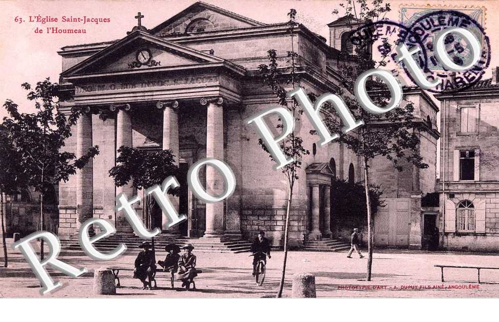 L'EGLISE ST JACQUES DE L'HOUMEAU