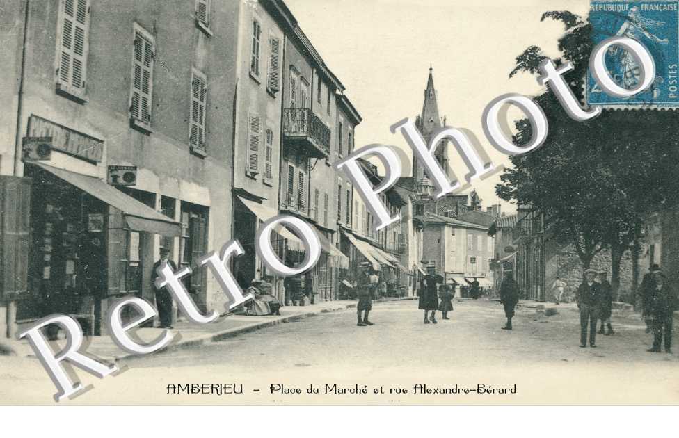 Place du Marche et Rue Alexandre Berard