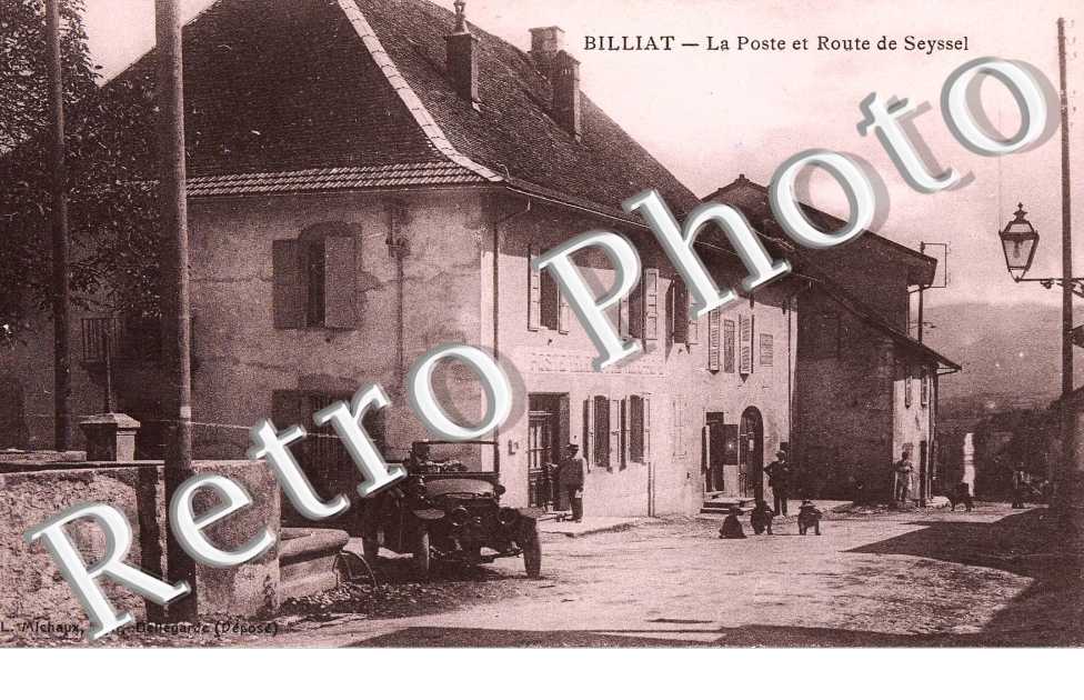 La Poste et route de Seyssel