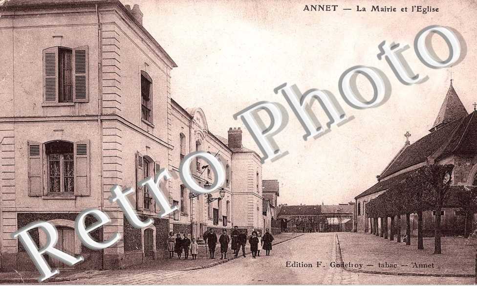 La mairie et l'eglise