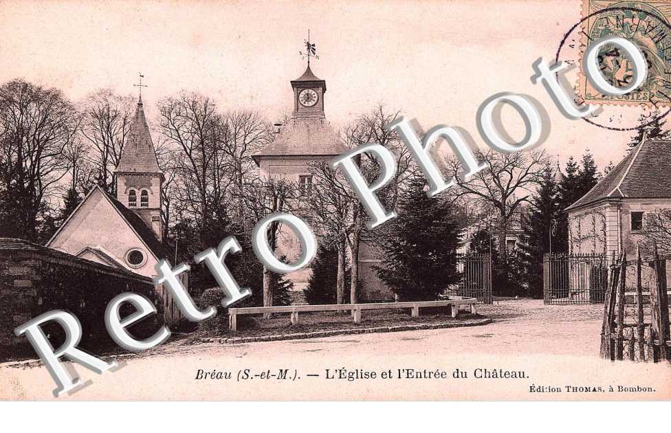 l'eglise et l'entree du chateau