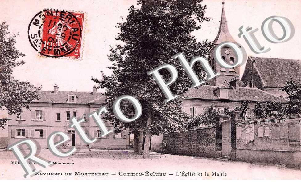 Eglise et la Mairie