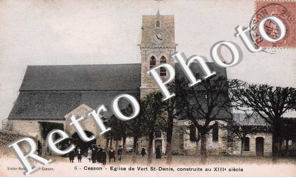 eglise de Vert Saint Denis, construite au XIIIe siecle