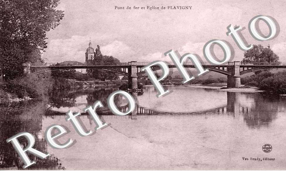 Pont de fer et Eglise