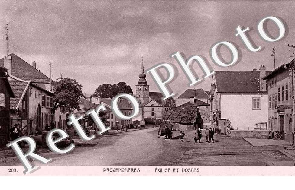 Eglise et postes