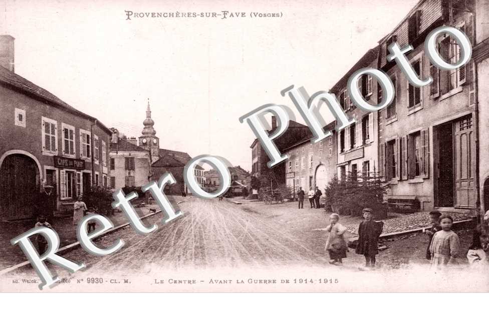 Le centre - avant la guerre de 1914-1918