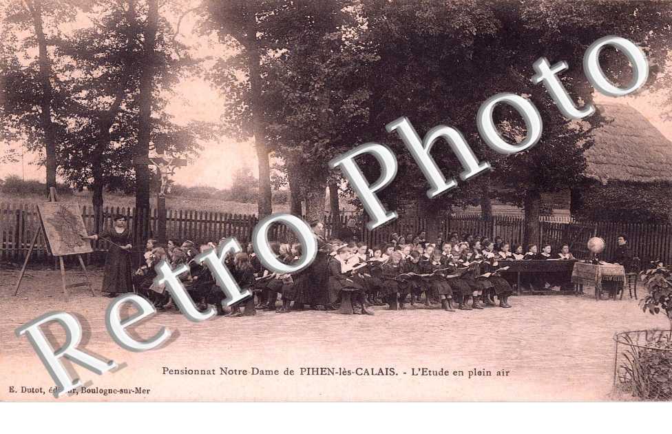 Pensionnat Notre-Dame - etude en plein air