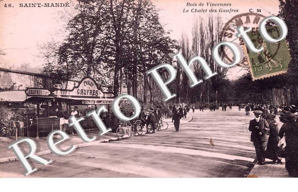 Bois de Vincennes, le Chalet des Gaufres