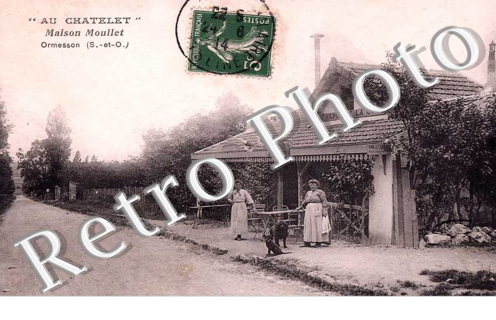 "au chatelet", maison Moullet