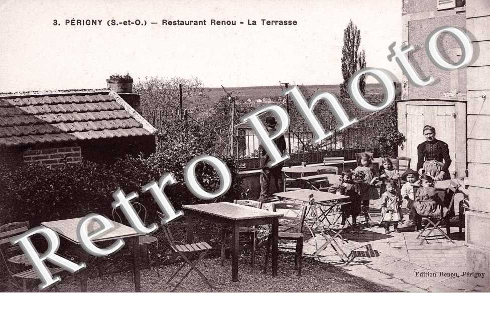 restaurant Renou, la terrasse
