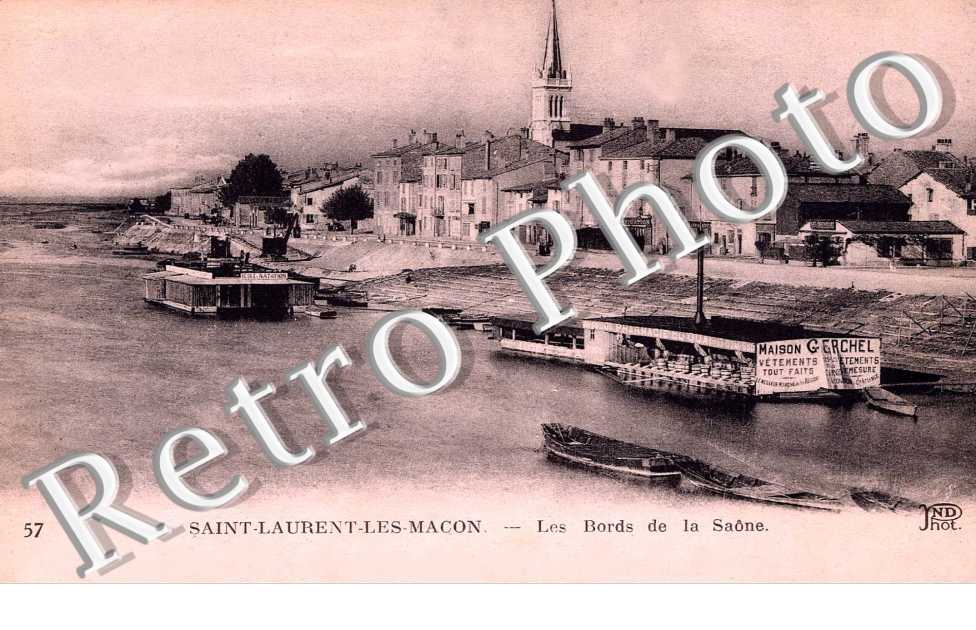 les bords de la Saone