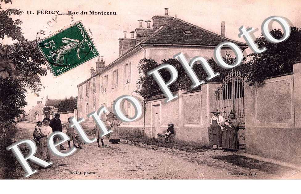 la rue de Montceau