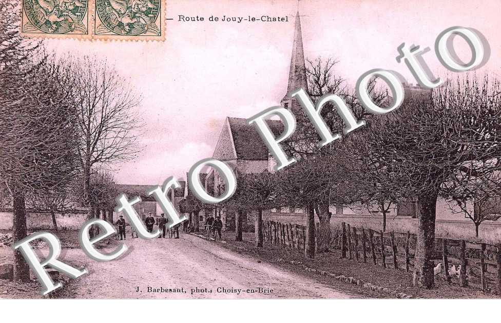 route de Jouy le Chatel