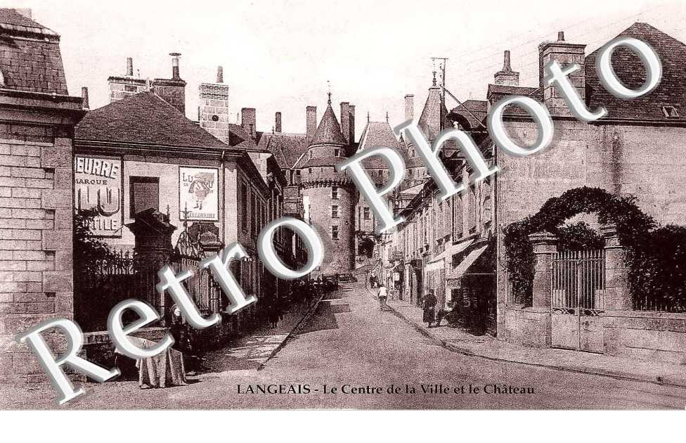 le centre de la ville et le chateau