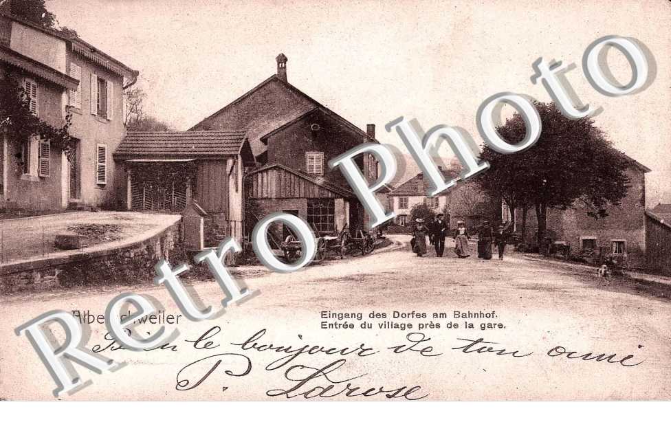 ENTREE DU VILLAGE PRES DE LA GARE