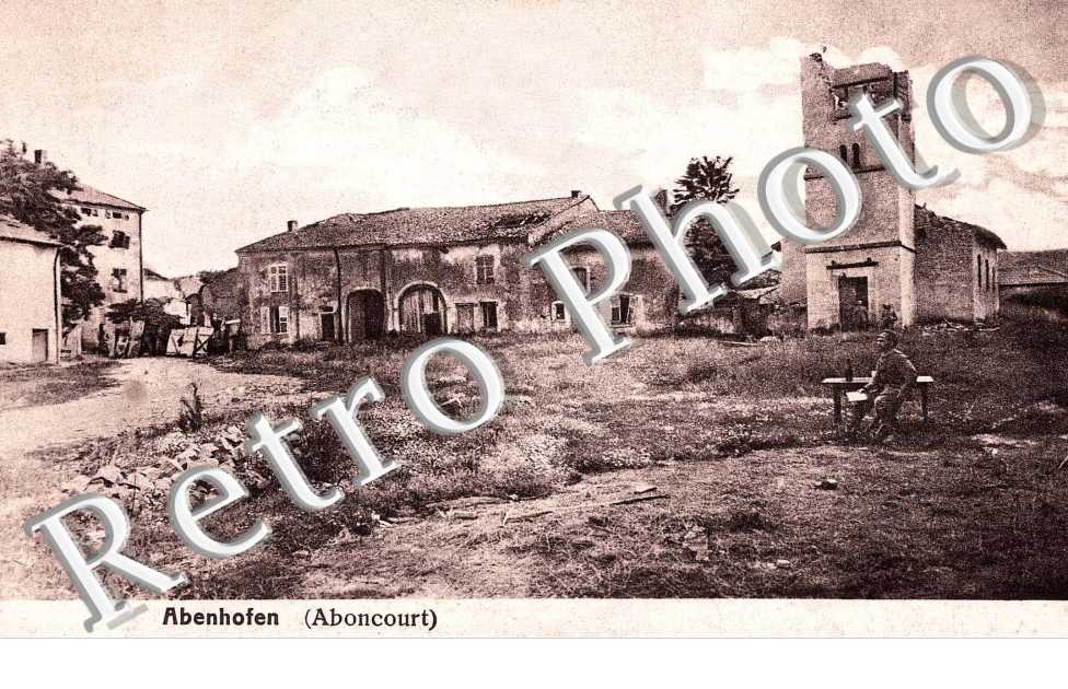 vue vers eglise   1916