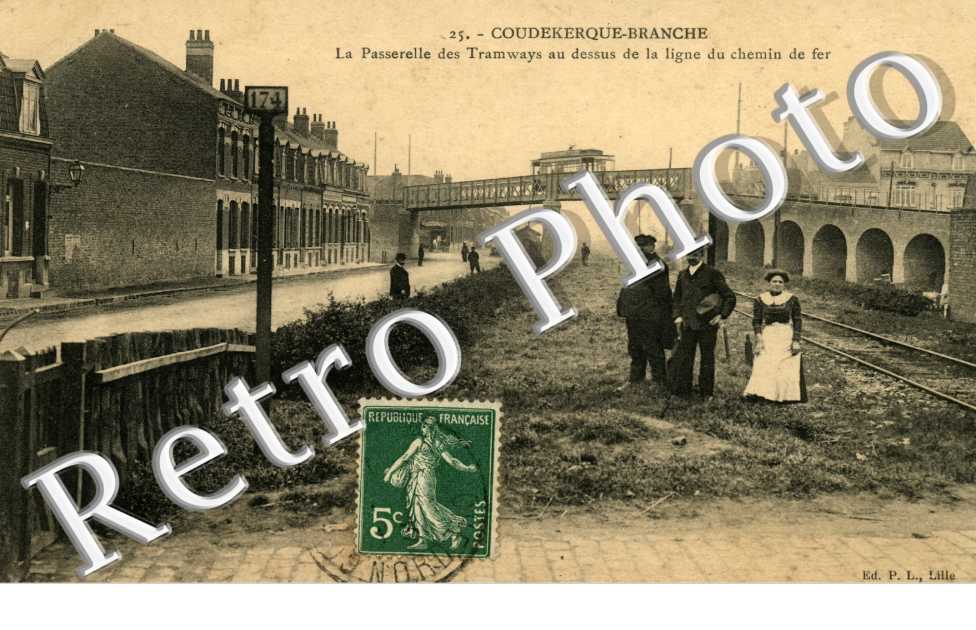 LA PASSERELLE DES TRAMWAYS