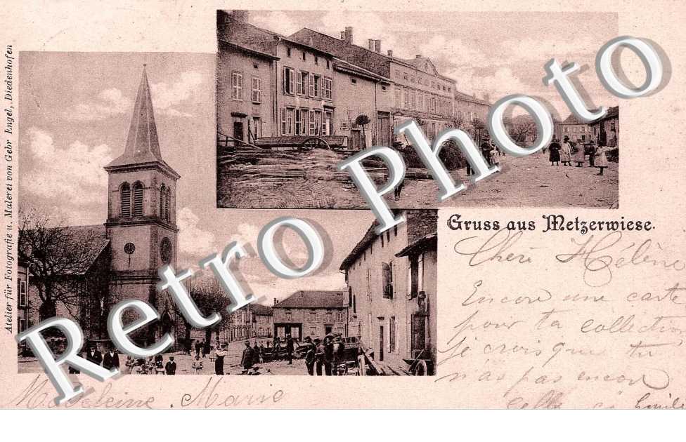 Une rue et l'Eglise