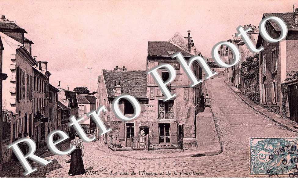 les rues de l'Eperon et de la Coutellerie