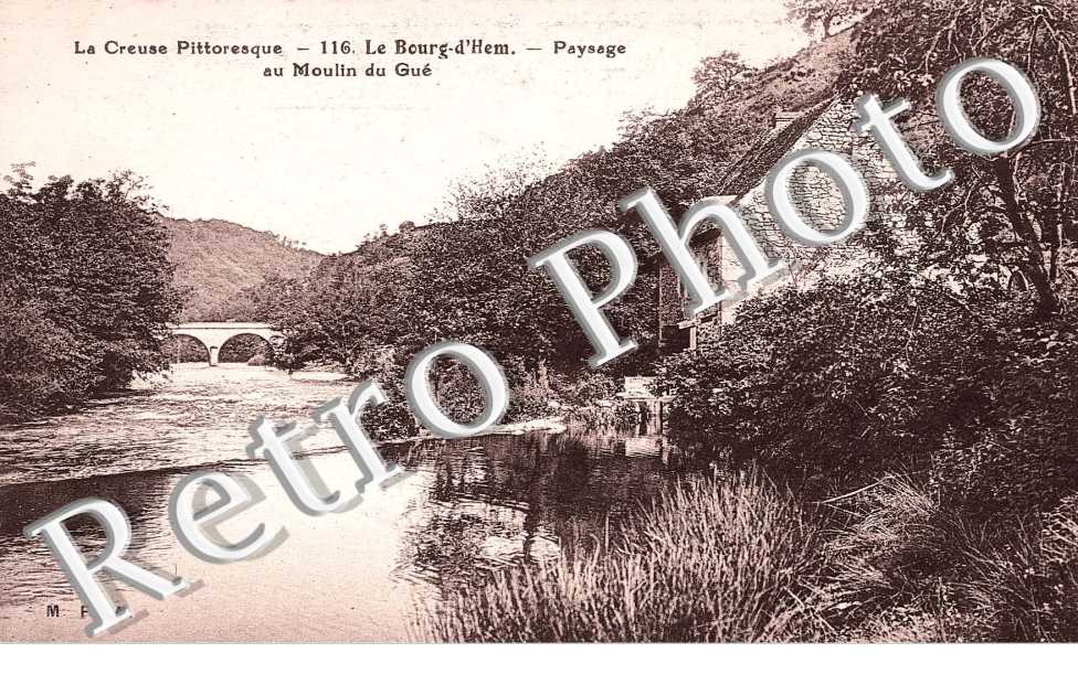 Paysage au Moulin du Gue