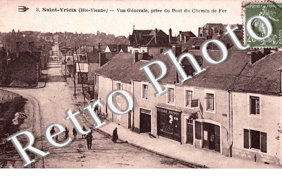 Vue generale, prise du chemain du Fer