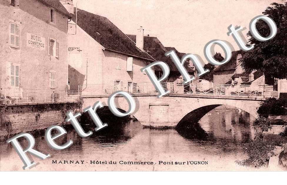 hotel du commerce, pont sur l'Oignon