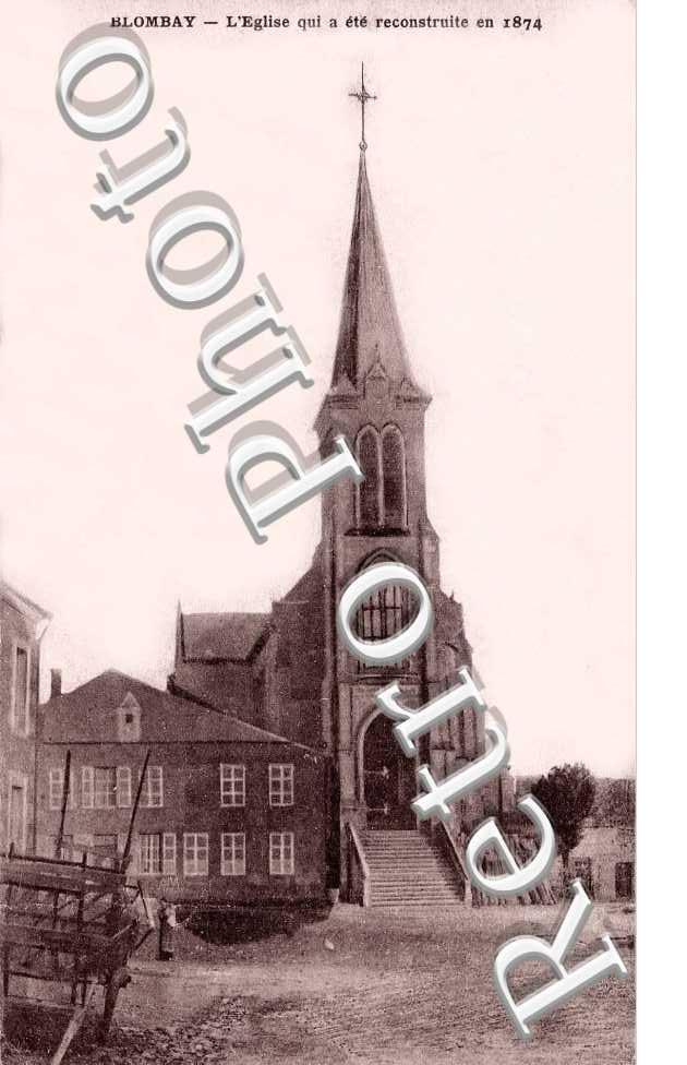 l'eglise qui a ete reconstruite en 1874