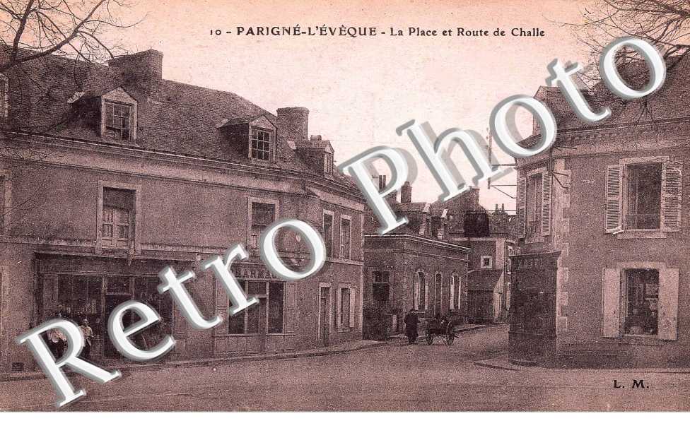 La place et route de Challe