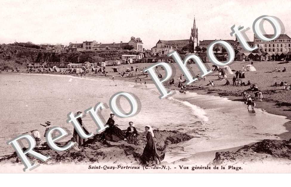 Vue generale de la Plage