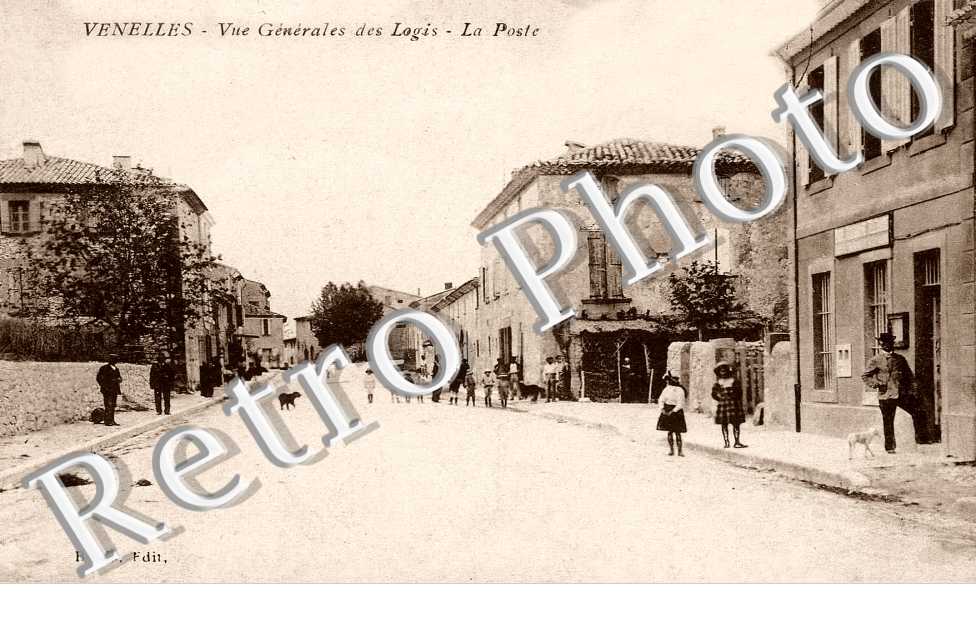 vue generale des Logis, la Poste