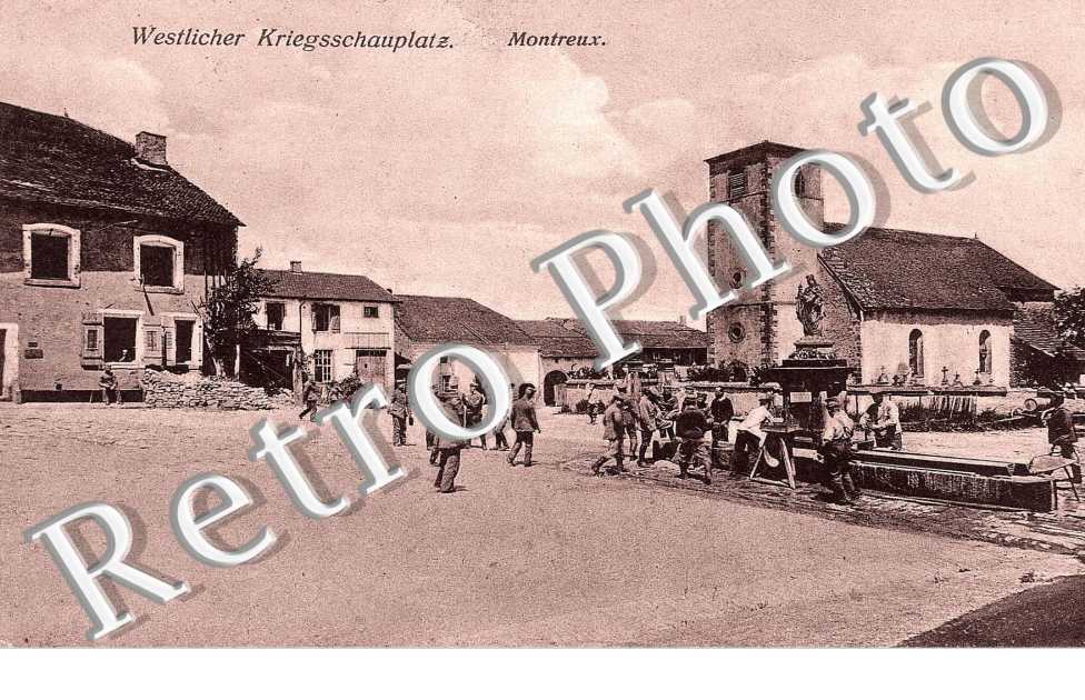 Westlicher Kriegsschauplatz - Feldpostkarte