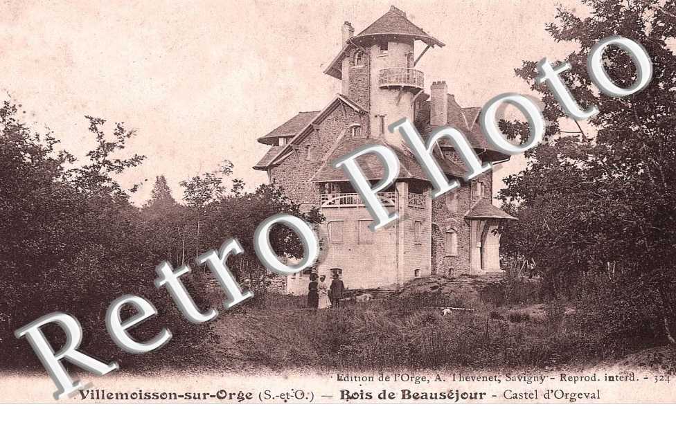 Bois de beauséjour , castel d'Orgeval