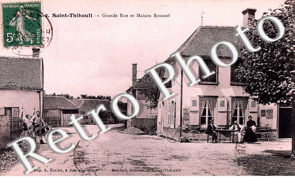 Grande Rue et Maison Roussel