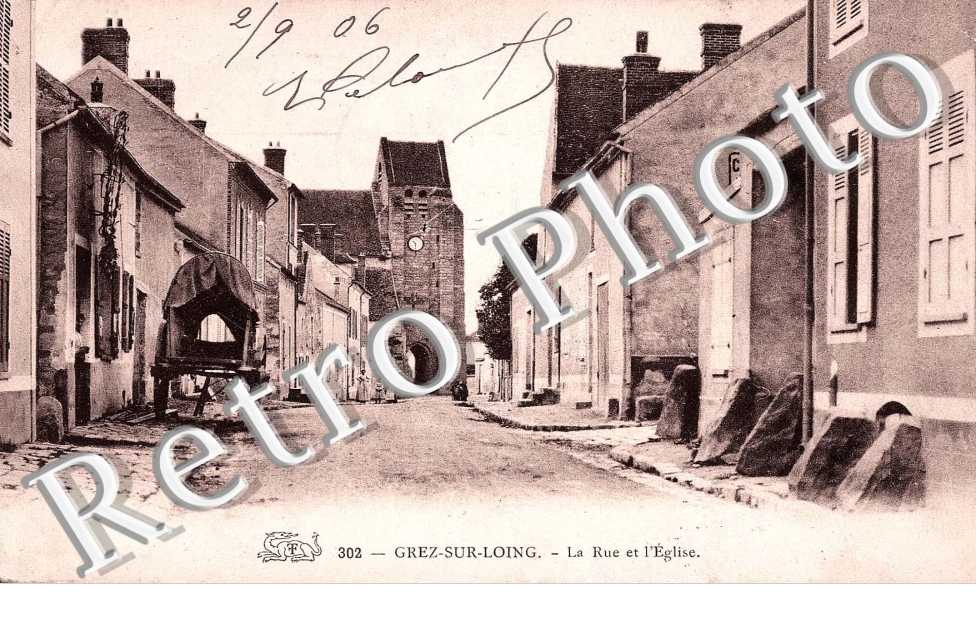 La rue et l'eglise