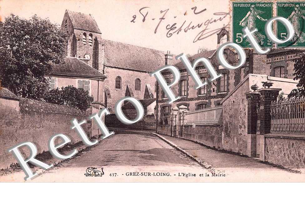 L'eglise et la mairie
