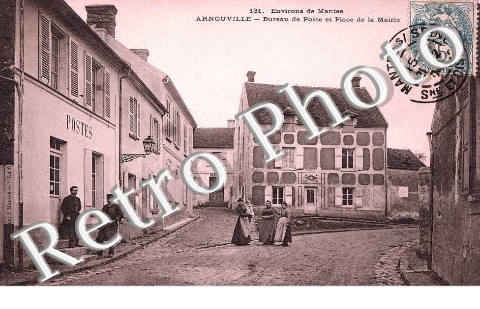 Bureau de Poste et place de la Mairie