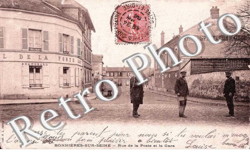 Rue de la Poste et la Gare