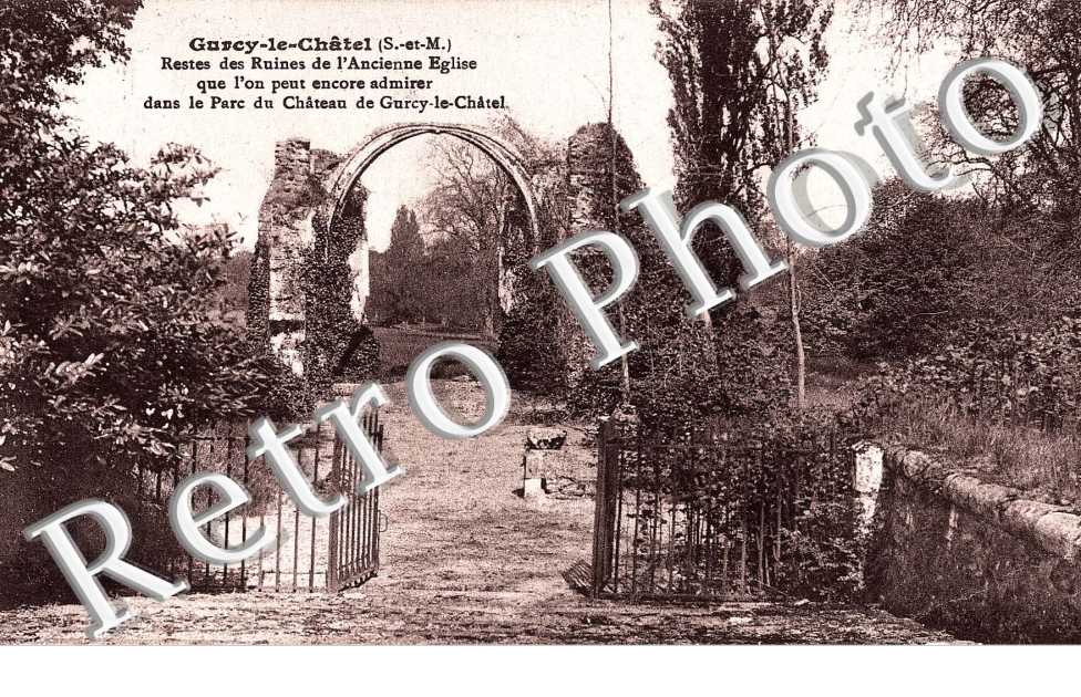 Ruines de l'ancienne eglise