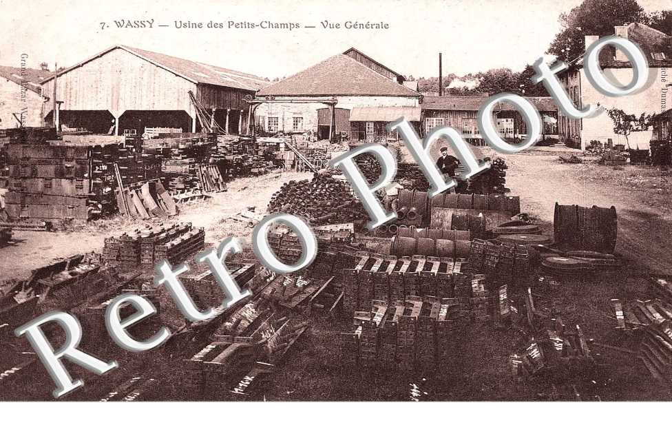 interieur de l'usine des petits Champs - vue generale