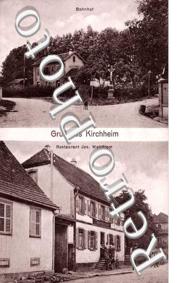 Bahnhof, Restaurant Jos. Wohlfrom