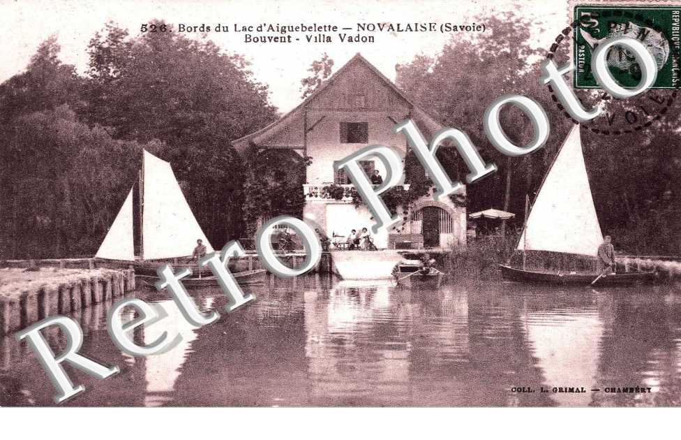 bords du lac d'Aiguebelette, Novalaise Bouvent, villa Vadon