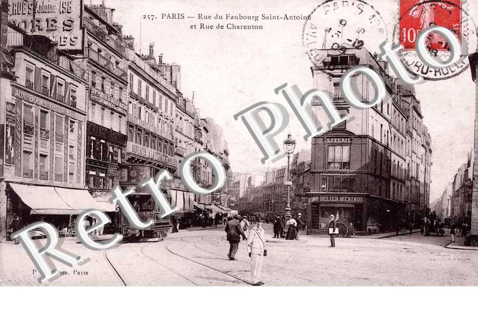 Rue du Faubourg Saint Antoine et Rue de Charenton