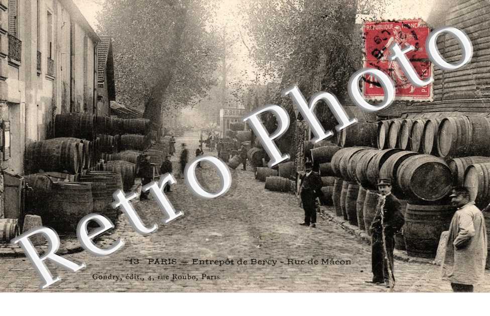 ENTREPOT DE BERCY RUE DE MACON
