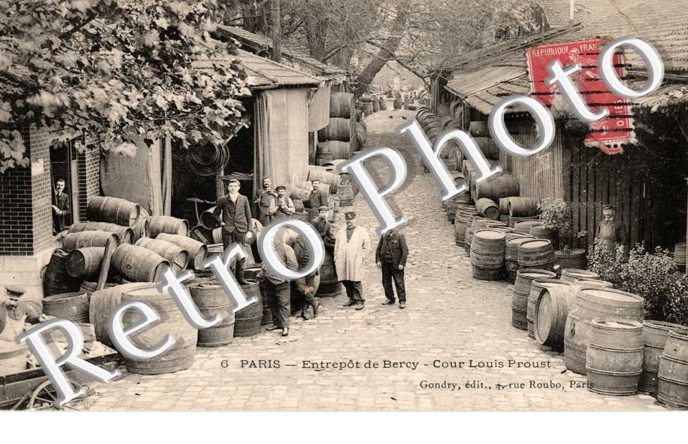 ENTREPOT DE BERCY COUR LOUIS PROUST