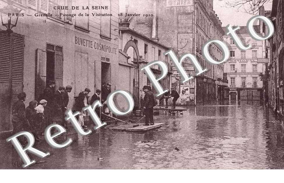 GRENELLE PASSAGE DE LA VISITATION 28 JANVIER 1910