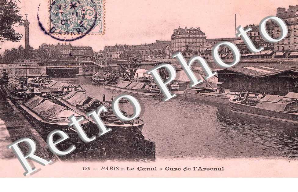 LE CANAL GARE DE L'ARSENAL