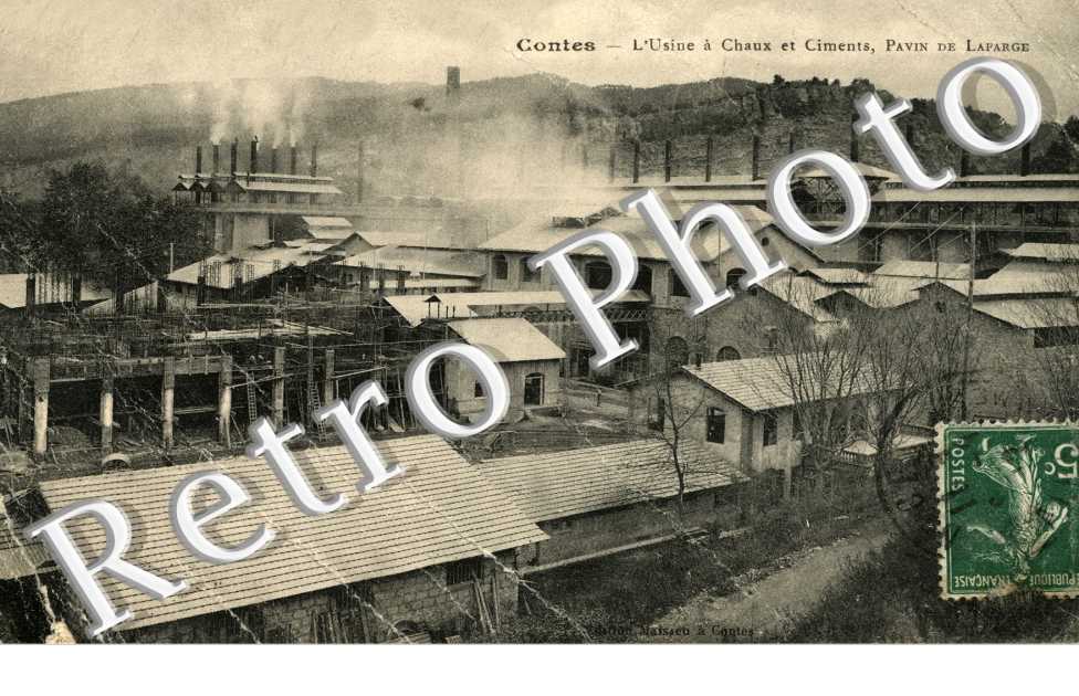 L'usine a chaux et ciments, Pavin de lafarge
